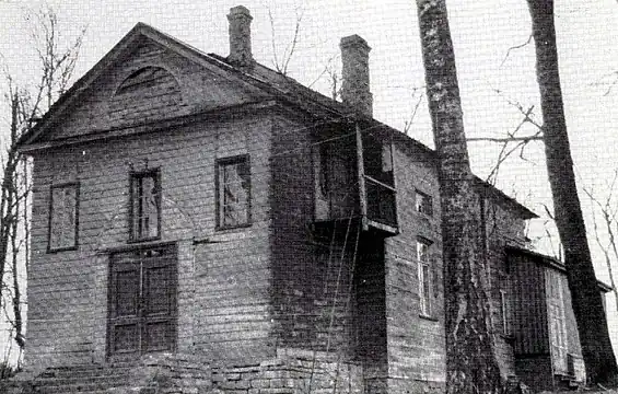 Кирха прихода Каттила, перестроенная под клуб. 1943 год