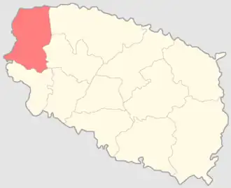 Козьмодемьянский уезд на карте