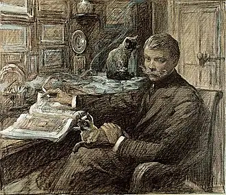 Портрет К. Возницкого. 1918 год.