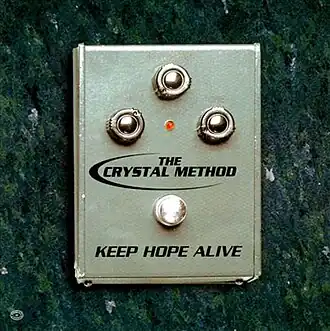 Обложка сингла The Crystal Method «Keep Hope Alive» (1996)
