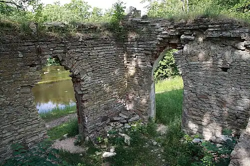 Развалины кузницы