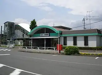 Вид на здание станции