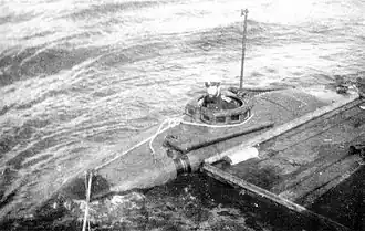 Перед отправкой на Дальний Восток. На мостике - создатель субмарины С. А. Янович