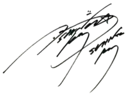 Изображение автографа