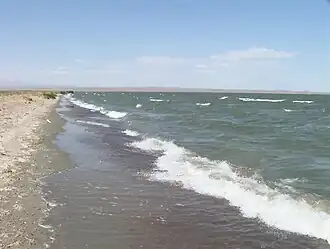 Западный берег озера Хар-Нуур