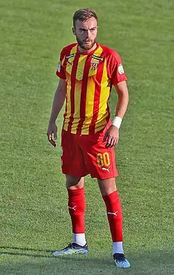 Хосонов в составе «Алании» в 2021 г.