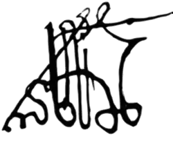 Изображение автографа