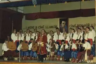 Ансамбль бандуристов на выступлении в 1968 году. Сидней