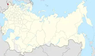 Келецкая губерния на карте