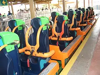 Поезд аттракциона «Кингда&nbsp;Ка»