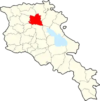 Гугаркский район на карте