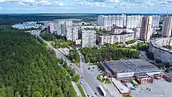 Вид на восток от ул. Сыромолотова