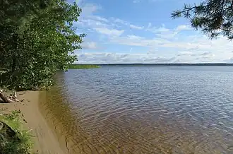 Кишэзерс на стороне Межапарка