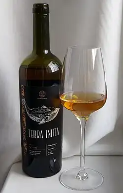 Сортовое янтарное вино