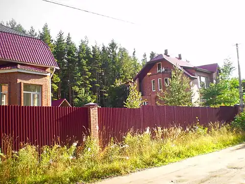 Кяселево, улица Центральная. 2012 год