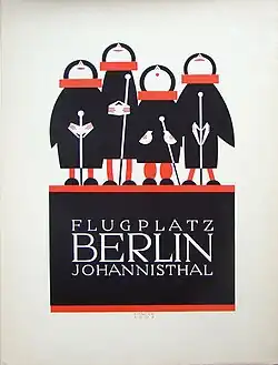Берлинский аэропорт Йоханнисталь (1908).