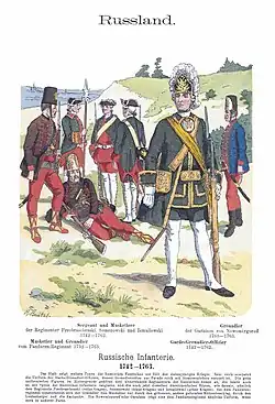 Мушкетёры и гренадеры