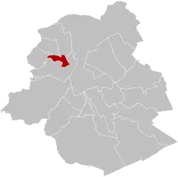 Расположение муниципалитета на карте провинции