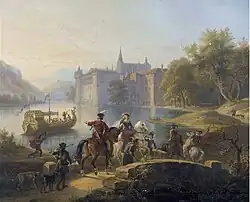 Соколиная охота. 1838