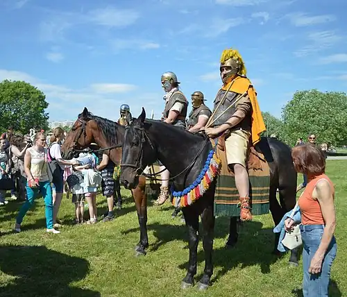 В 2015 году тематикой фестиваля «Времена и эпохи» стал Древний Рим.