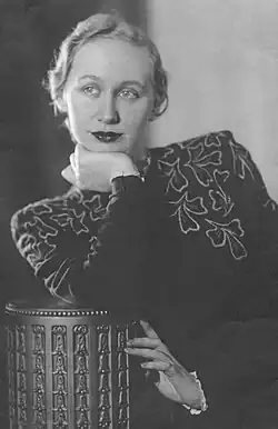 Е. Н. Колотинская в ноябре 1949 г.