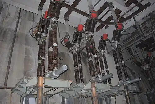 Оборудование ЗРУ-220&nbsp;кВ