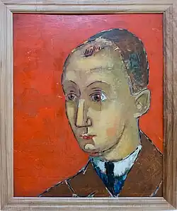 Владимир Комаровский. «Автопортрет». СССР, РСФСР, 1920-е гг.