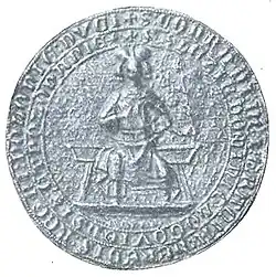 Печать князя Конрада Олесницкого, 1312 год