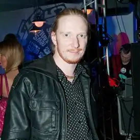 Константин Бурдаев на праздновании 15-летия программы News Блок на MTV Россия 12 апреля 2011 года