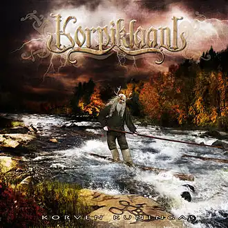 Обложка альбома Korpiklaani «Korven kuningas» (2008)