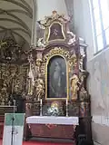 Южный боковой алтарь нефа (алтарь Девы Марии Карловской)