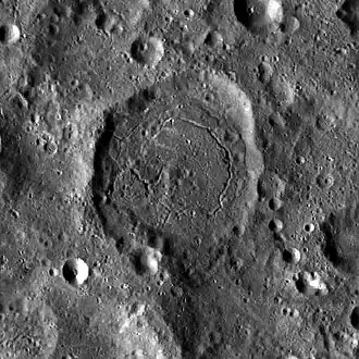 Снимок зонда Lunar Reconnaissance Orbiter.