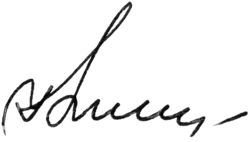 Изображение автографа
