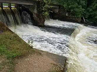 Река Валгейыги в деревне Котка