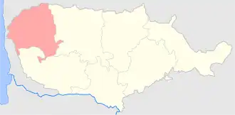 Тельшевский уезд на карте