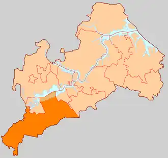 Козловское сельское поселение на карте