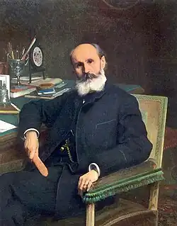 Портрет Ковалевского работы И. Н. Крамского (1886)