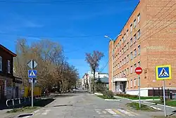 Вид с юга на север в сторону ул. Ленина