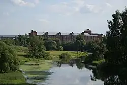 Старые фабричные здания в Красноармейске