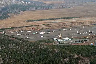 Аэропорт Черемшанка в 2008 году
