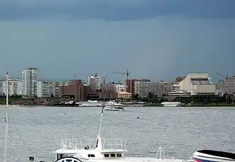 Вид со стороны Енисея