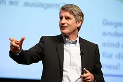 Георг Краус на конференции European Change Forum, 2015