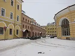 Вид от набережной Мойки