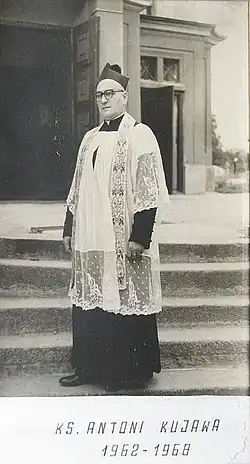 О. Антоний в Польше по возвращении из Степлага.