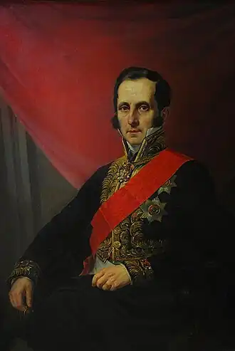 Портрет работы Я. К. Каневского (1844)