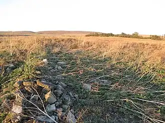 Развалины села Малый Тархан