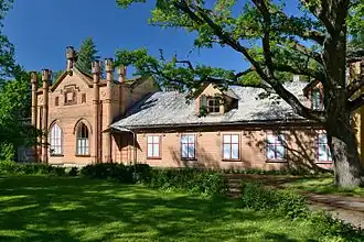 Главное здание мызы Куккулин (Кукулинна)