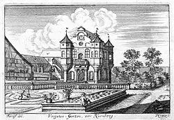 Контумазгартен. Офорт