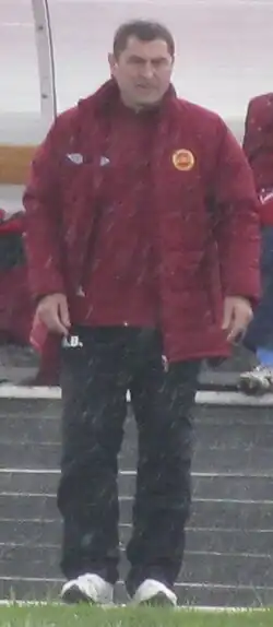 Во время матча СКА — МИТОС (17.04.2011)