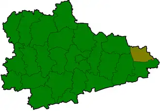 Частоозерский районЧастоозерский муниципальный округ на карте
